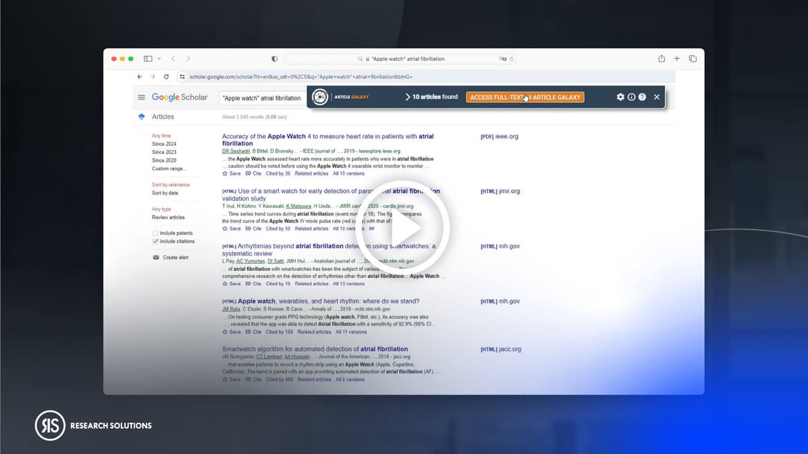 Curedatis Updates: Google Scholar Import​