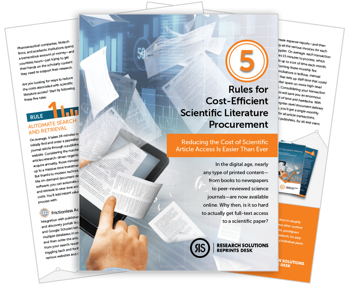 Five Rules for Literature Procurement