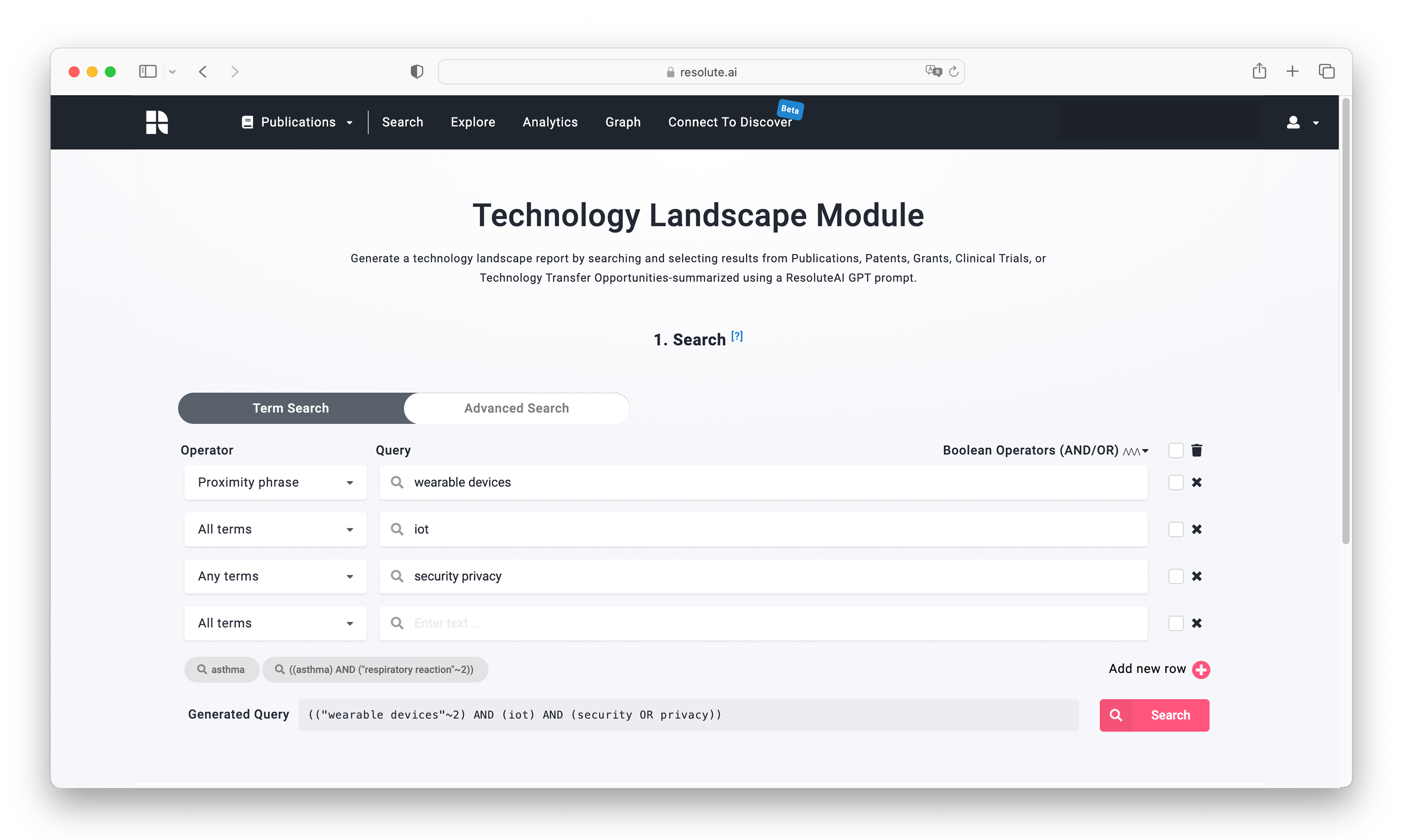 technology-landscape-module