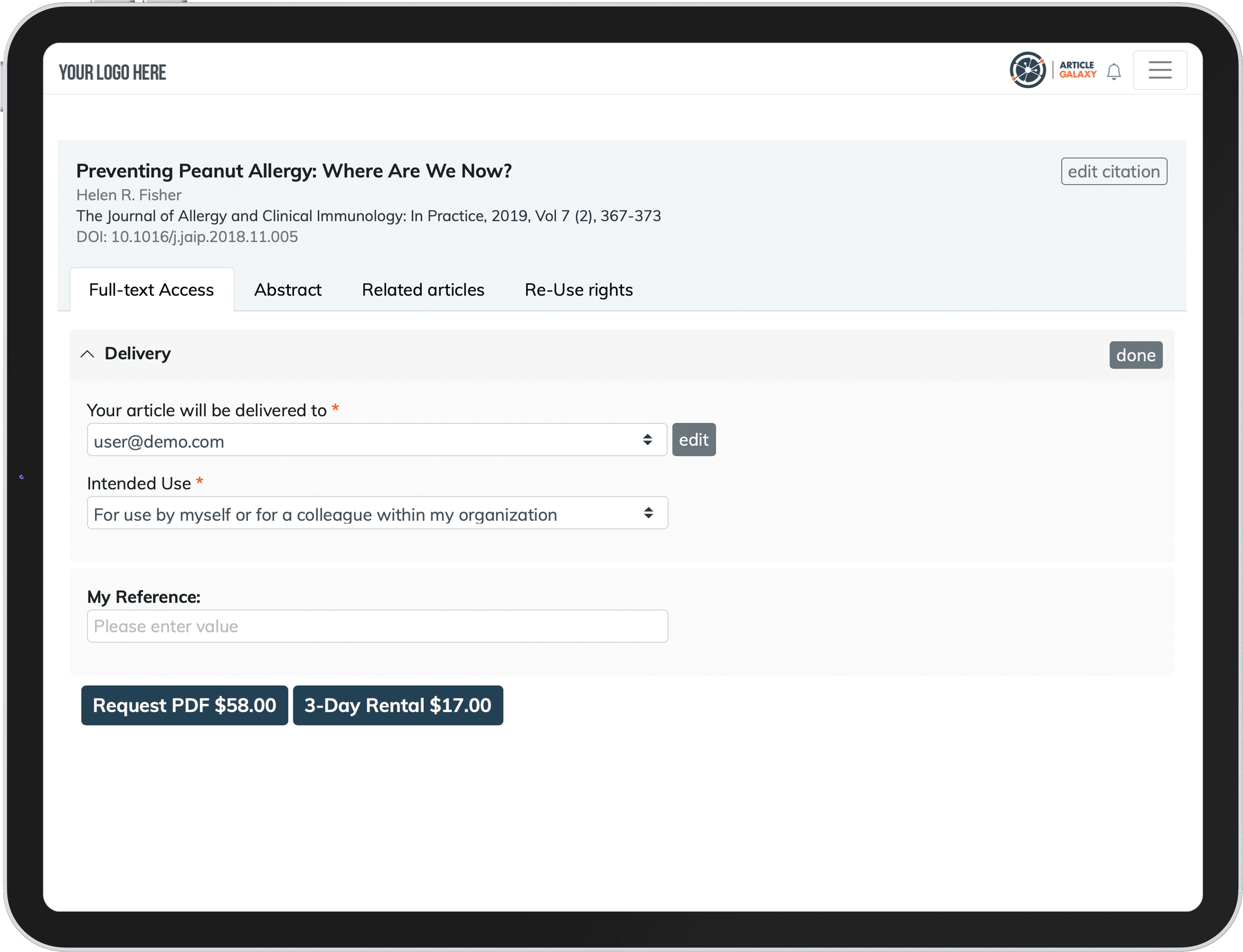Access Single Journal Articles From All Major Publishers | Research ...